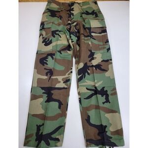US Military Woodland Camo BDU Combat Pants Propper 50/50 Cotton Nylon Cargo...